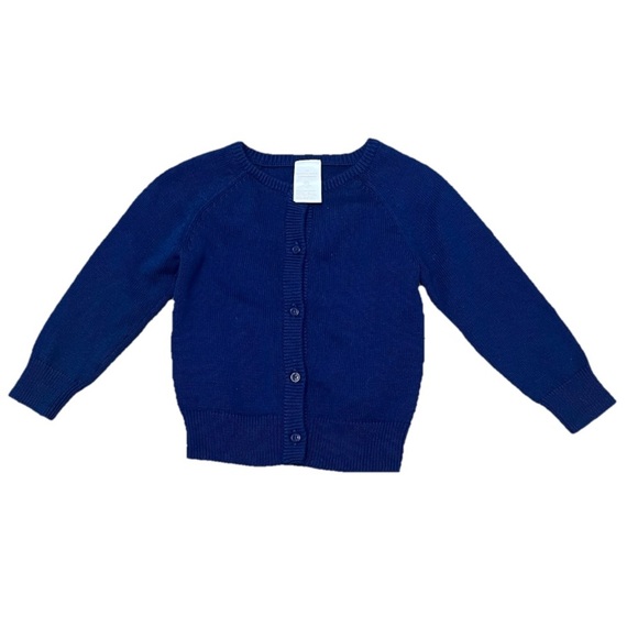 hanna andersson moon and back Blue Cardigan Preppy Outdoor Capsule SZ 3 Years - Picture 1 of 6